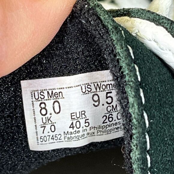 Vans Saddle Sid Pro Shoes women’s 9.5, Forrest Green - Picture 9 of 9